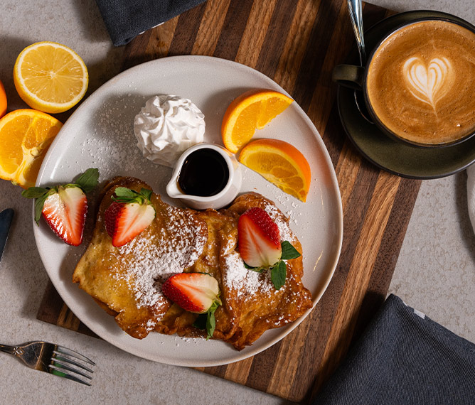 Easter Brunch Orlando | French Toast at Helena Modern Riviera