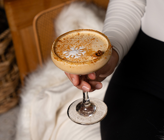 Sip Me Santa Holiday Drink | Helena Modern Riviera