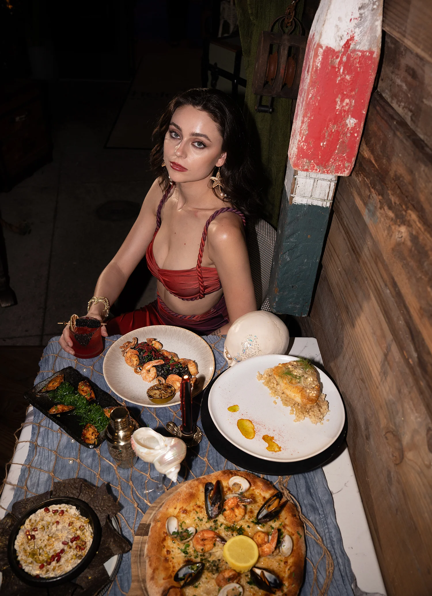 Sirens of Helena Exclusive Dishes